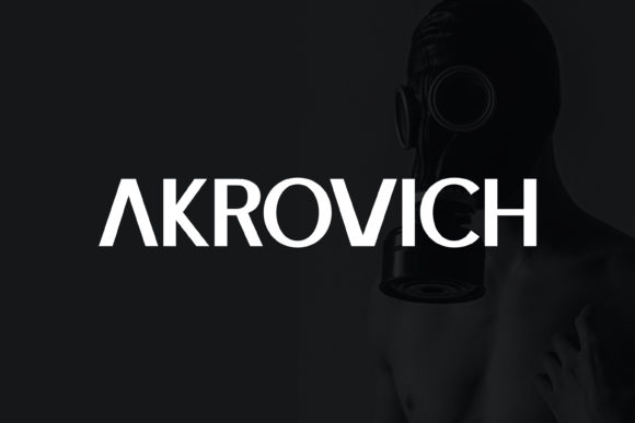 Akrovich: A Clean Sans Serif Font for Editorial Design