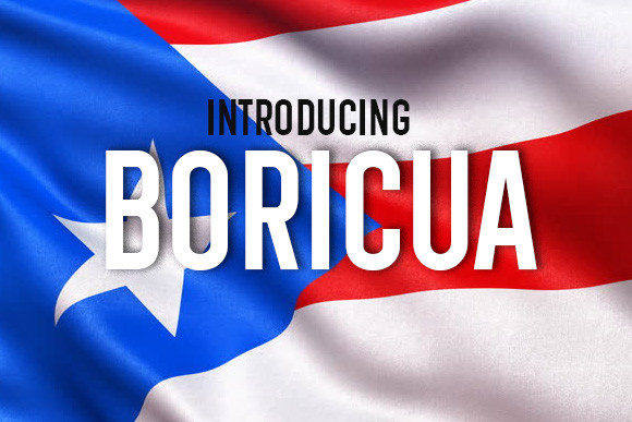 Boricua: A Sharp Sans Serif Typeface for Modern Web Design
