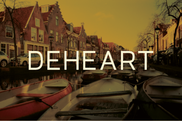 Deheart: A Versatile Sans Serif Typeface for Editorial Design