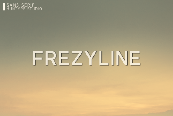 Frezyline: A Minimal Sans Serif Font for Modern Editorial Design