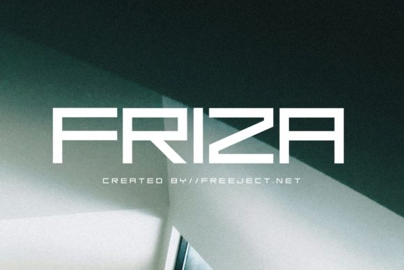 Friza Font: A Bold Sans Serif for Modern Brand Identity