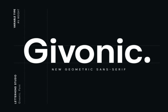 Givonic: A Clean Sans Serif Font for Modern Editorial Design