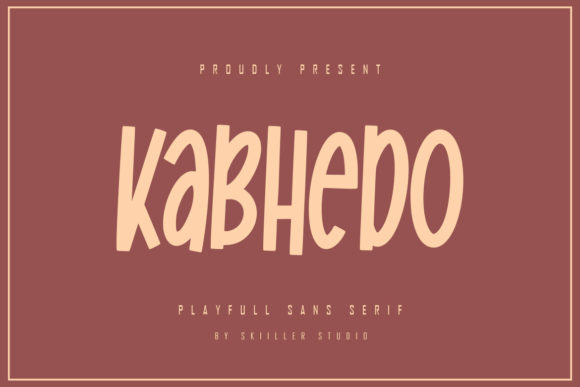 Kabhedo: A Playful Sans Serif Font for Modern Web Design
