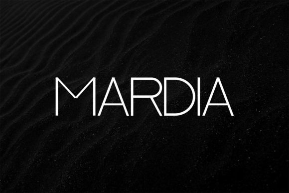 Mardia: A Minimalist Sans Serif Font for Modern Web Design