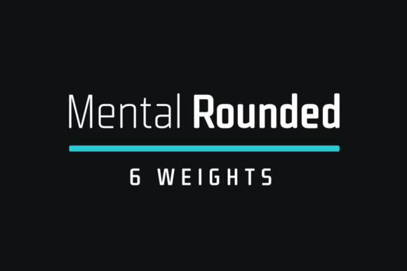 Mental Rounded: A Modern Sans Serif for Editorial Design