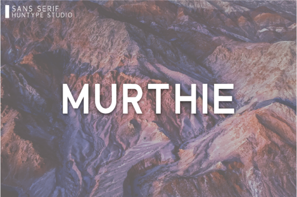 Murthie: A Clean Sans Serif Font for Editorial Design