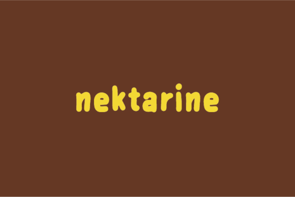 Nektarine: A Versatile Sans Serif Typeface for Modern Branding