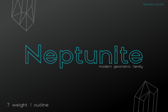 Neptunite: A Clean Sans Serif Font for Modern Branding