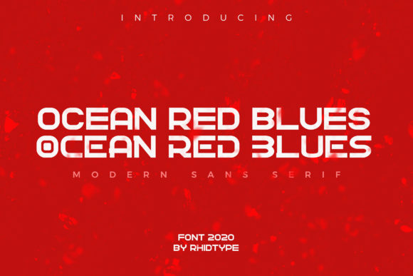 Ocean Red Blues: A Versatile Sans Serif for Modern Branding