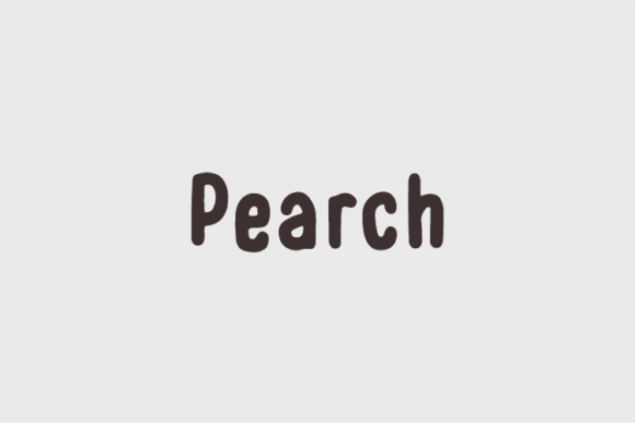 Pearch: The Minimal Sans Serif Font for High-Impact Marketing