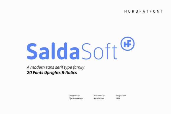 Salda Soft: A Clean Sans Serif Font for Modern Campaigns