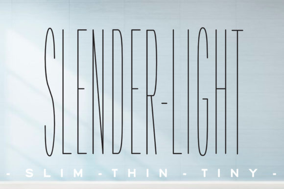 Slender Light: A Modern Typeface for Digital Clarity