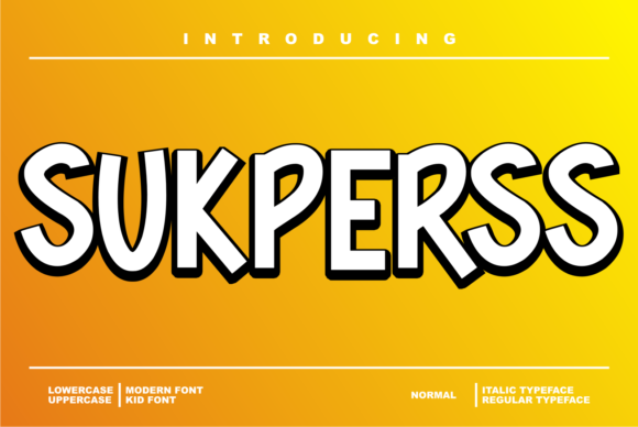Sukperss: The Bold Sans Serif Font for Scroll-Stopping Marketing