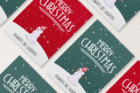 The Hohoho: A Festive Sans Serif Font for Digital Joy