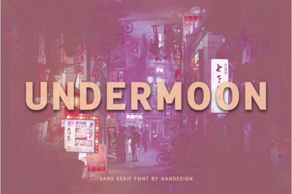 Undermoon: A Minimal Sans Serif Font for Modern Web Design