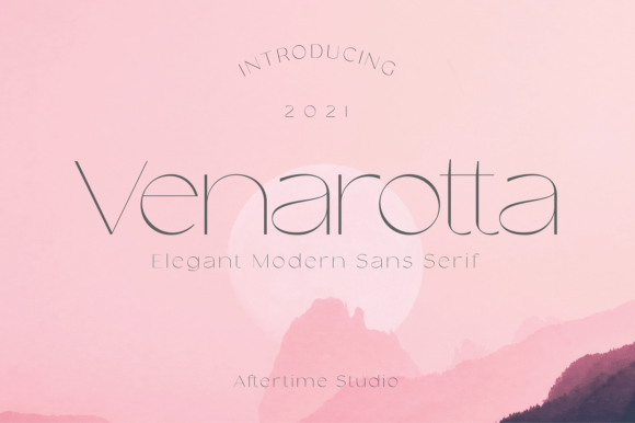 Venarotta: A Minimal Sans Serif Font for Editorial Clarity